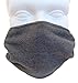 Breathe Healthy Double Layer Fleece Face Mask; Cold Weather COPD - Charcoal Gray