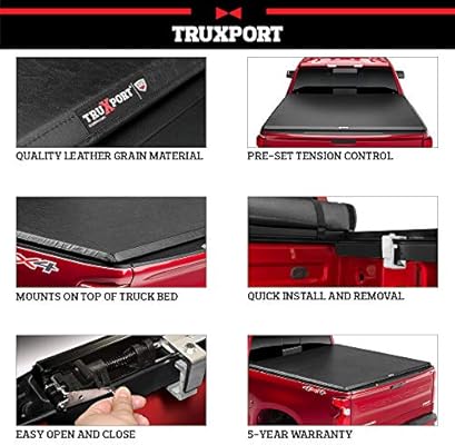 Truxedo Truxport Soft Roll Up Truck Bed Tonneau Cover 246901 Fits 09 18 19 20 Classic Ram 1500 2500 3500 With Or Without Multifunction Tailgate 6 4 Bed Automotive Amazon Com