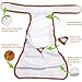 wegreeco Washable Female Dog Diapers (Pack of 3)