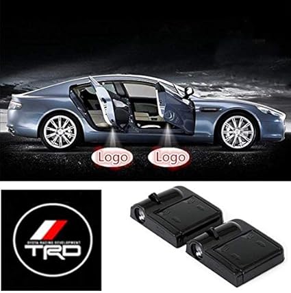 Bearfire 2 piezas inalámbrico coche puerta LED Welcome Laser ...