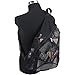 Eastsport See Through Mesh Sporty Trap Single Strap Cross Body Backpack Bag for Gym, Travel, Beach, Pool, Black