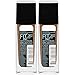 MAYBELLINE Fit Me Matte + Poreless Liquid Foundation Makeup, Truffle, 2 COUNT
