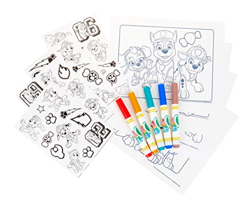 image for Crayola Color Wonder, Paw Patrol Coloring Book, Travel Coloring Kit, G