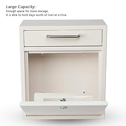 KYODOLED Steel Key Lock Mail Boxes Outdoor,Locking