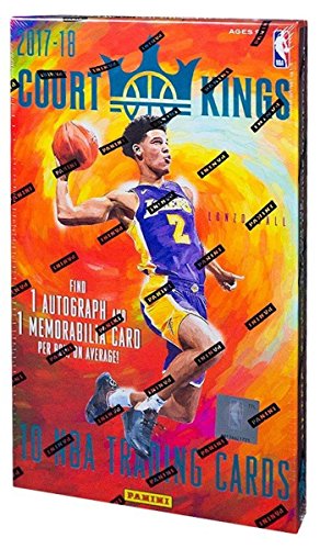 2017-18 panini court kings basketball hobby box (1 pack…