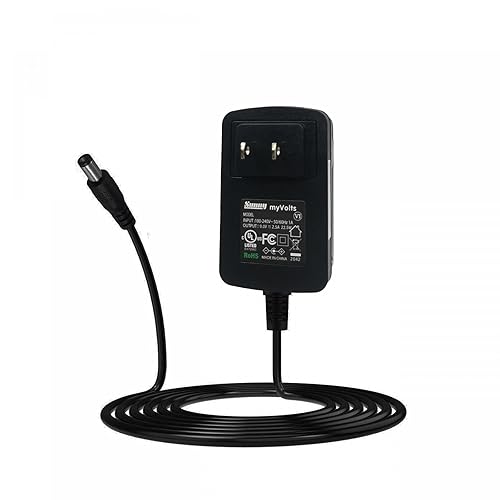 MyVolts 9V Power Supply Adaptor Compatible with/Replacement for Casio  CTK-1550 Keyboard US Plug in Oman Whizz Power Supplies