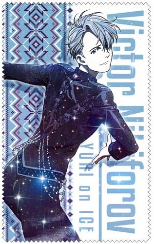 Amazon ユーリ On Ice ヴィクトル ニキフォロフ クリーナークロス アニメ 萌えグッズ 通販