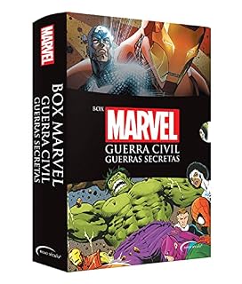 Livro Box Marvel: Guerra Civil e Guerras Secretas