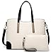 YNIQUE Women Top Handle Satchel Handbags Tote Purse Crocodile Leather Tote Bag