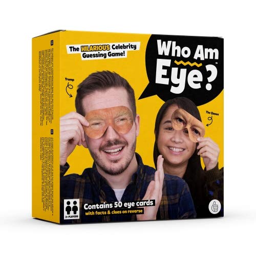 Thumbs Up Who Am Eye Fun Celebrity Novelty Guessing Game