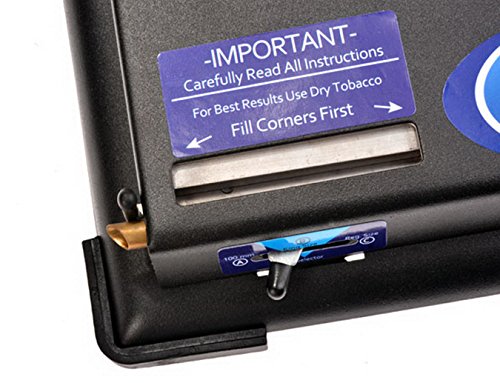 Hurbo Manual Cigarette Rolling Machine Hand Operation Cigarette Making Tobacco Injector Maker Roller Machine (US Stock)