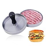 Hamburger Press - XIAOJU Heavy Duty Non-Stick Veggie Burger Patty Maker , BBQ Grill Hamburger Mold  Press For Halloween,Party