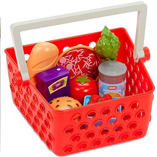 Little Tikes Shop 'n Learn Smart Cart, Realistic Red Toy Shopping