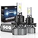 H13/9008 LED Headlight Bulbs Hi/Lo Beam Conversion Kit, DOT Approved, SEALIGHT S1 series Super Bright 24xCSP chips LED Automotive Headlamp-6000K Xenon White (2 Pack)