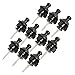 10pcs Guitar Bass Strap Locks Black Schaller-style Straplocks Replacement Rou...