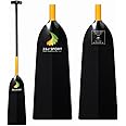 Z&J SPORT Dragon Boat Paddle Carbon Fiber with T Handle and Anti Skid Grip, IDBF Approved Paddle with Waterline Storm Model, Full Carbon Dragon Boat Paddles for Dragon Boat Team