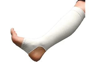 Prevent Products, Inc. - GeriLeg¨ Elderly Leg Skin Protector, Thin Skin Tear & Bruise Protective Geri-Sleeves for Legs - Made in USA -One Pair per Pack (Large/White)