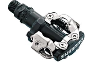 Shimano PDM520 Clipless SPD Bicycle Cycling Pedals Black with Cleats