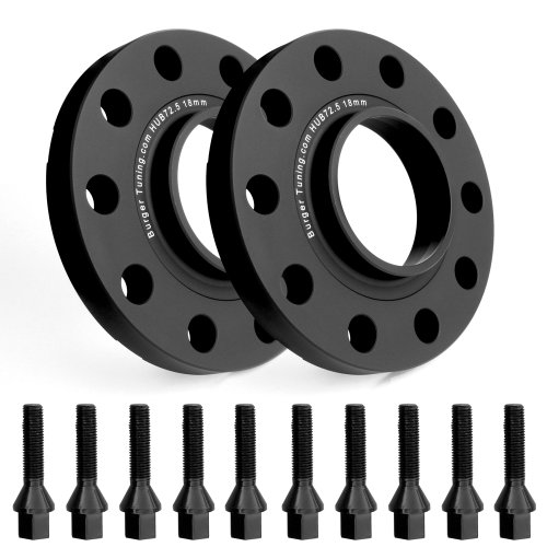 17mm BMW Wheel Spacers (Pair) – 5x120 / 72.56 – Fits 328, 330, 528, 530, M6, 740, E31, E39