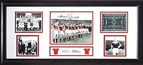 Allstarsignings Harry Gregg Signed Framed Manchester United Busby Babes 30x12 Inch Storyboard Photo With Coa And Proof Amazon Co Uk Sports Outdoors
