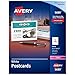 Avery Printable Cards, Laser Printers, 200 Invitation Cards, 4.25 x 5.5, U.S. Post Card Size (5689) primary