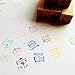 12 Color Craft Ink Pad Rubber Stamps Partner Set Washable for Stamping Teachers Kids Baby Prints Scrapbooking Fingerprinting Card Making