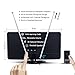 TV Antenna with Built-in Ring Doorbell, ANTOP Digital HDTV Antenna Indoor 50 Miles Long Range with Built-In Wireless Doorbell Chime Alert System 2 In 1 Design