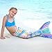 Fin Fun Mermaid Tail Without Monofin for Girls, Boys, Kids & Adults - Limited Edition
