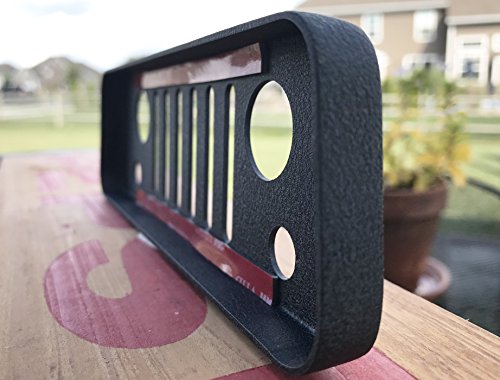VroomTec Jeep Wrangler Aluminum Tail Light Guards Includes Third Brake Light Cover and All Hardware for JK and JKU - Precision Made Covers - Never Rust (Hill Climb)