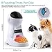 Iseebiz Smart Pet Feeder, Automatic Cat Dog Feeder, 3L WiFi App Control Food Dispenser with Voice Record Remind, Timer Programmable, Portion Control, IR Detect, 8 Meals Per Day Medium Small Cats Dogsthumb 2
