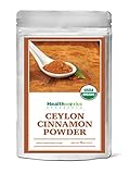 Healthworks Cinnamon Powder Ceylon Raw Organic, 8 Ounce