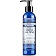 Dr. Bronner's - Organic Hair Crème (Peppermint, 6 Ounce) - Leave-In Conditioner and Styling Cream, Made with Organic Oils, Hair Cream Supports Shine and Strength, Nourishes Scalp, Non-GMO