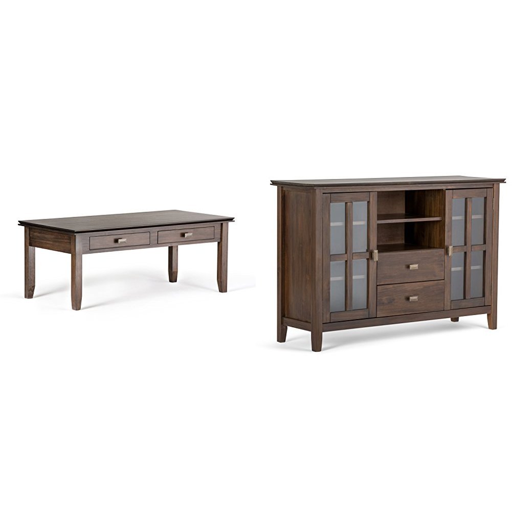 Best Tv Stand Simpli Home Artisan Solid Wood