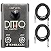 TC Helicon Ditto Mic Looper Pedal for Vocals with XLR Microphone Cables