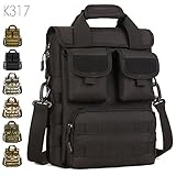 FlyHawk Tactical Molle Pouch Crossbody Bags,Backpack Handbag Shoulder Bag Satchel with Strap