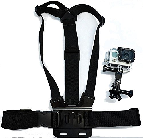 Navitech Adjustable Elastic Body Chest Strap Mount Belt Harness For The Ion 1011L Air Pro Lite Wi-Fi Camera