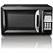 HB 700 Watt Microwave, .7 cubic foot capacity (Black)