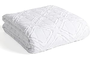 YnM Cooling Weighted Blanket for Adults, 15lbs Heavy Bed Throw for One Person of 140lbs, Perfect for Hot Sleepers or Warm Climates with Rayon/Glass Beads(60x80 Inches, Queen Bed, Cutting Motif)
