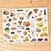 Kicko Make a Plate Sticker - Set of 12 Choose My Plate Stickers Scene for Birthday Treat, Goody Bags, School Activity, Group Projects, Room Decor, Arts and Crafts