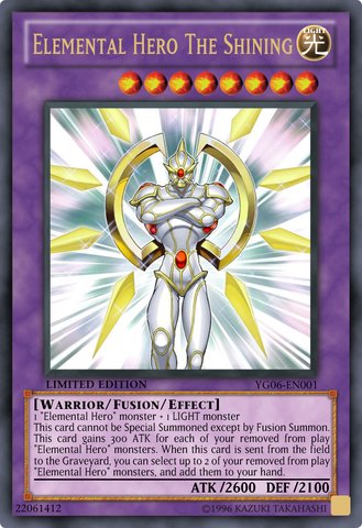Yu-Gi-Oh! - Elemental Hero The Shining