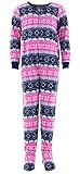 Rene Rofe Little Girls' Colorful Footed Pajamas