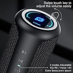 Ortizan Portable Bluetooth Speaker, 40W Loud Stereo
