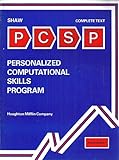 Personalized Computational Skills Program, Shaw, Bryce R., 0395290325