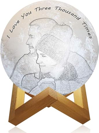 luz de luna personalizada de 8 planetas