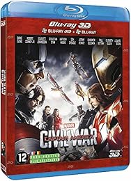 Captain America : Civil War - Combo Blu-Ray 3d + Blu-Ray 2d