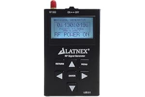 LATNEX RF Signal Generator. Handheld HF Frequency CW and Sweep Generator (Signal Generator)