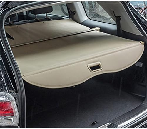 AUTURN Retractable Privacy Rear Trunk Cargo Luggage Security Shade Cover Shield for Toyota Highlander 2015-2017 (Beige)