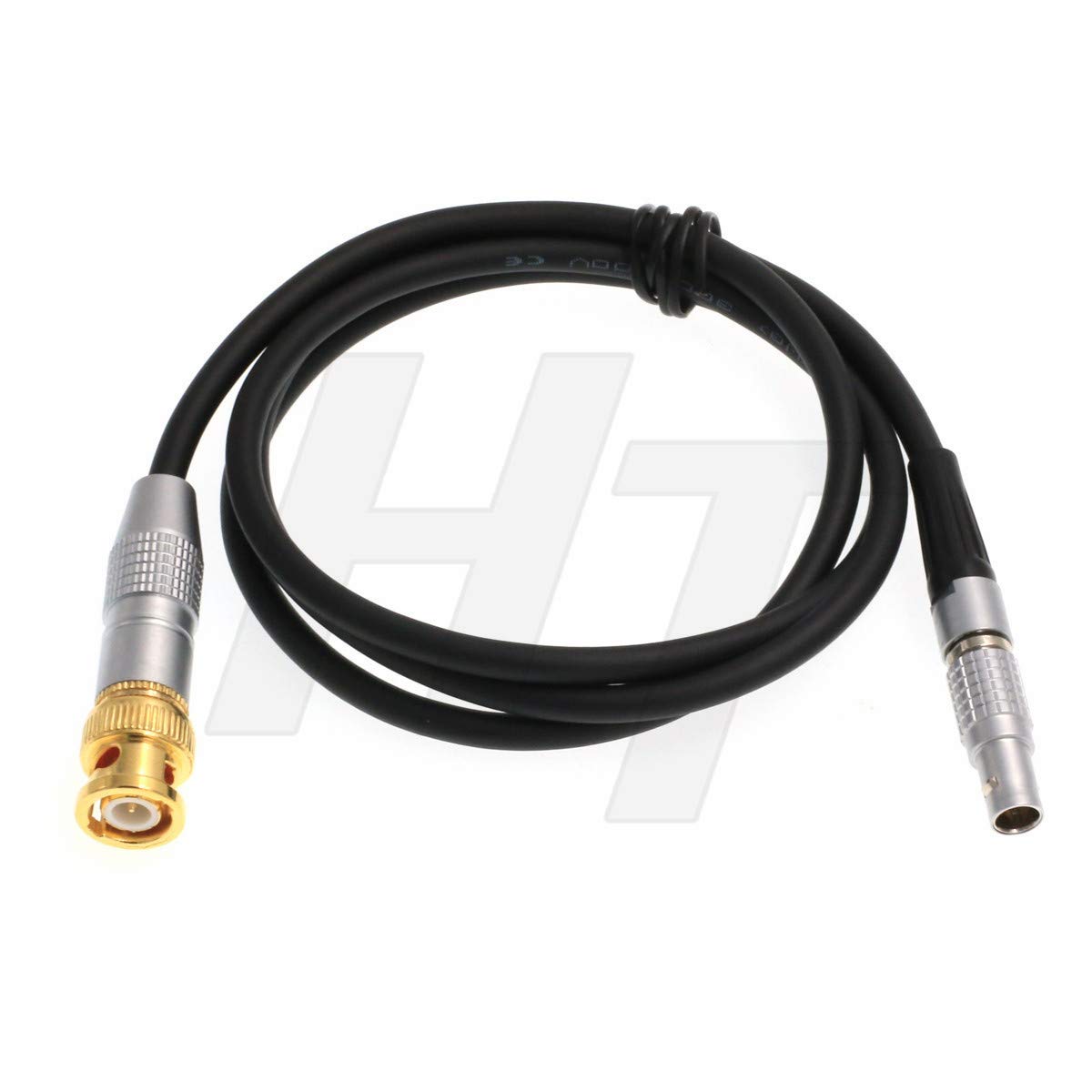 HangTon Timecode Sync Cable BNC to 5 Pin for Sound Devices Ambient ARRI Alexa Camera 100cm(BNC to 5pin)