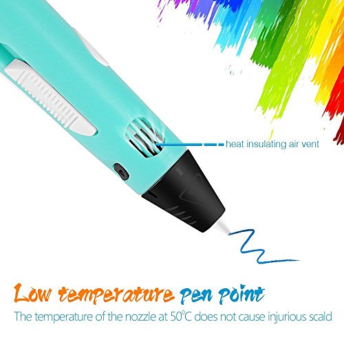 3D Pen, 3D Doodler Drawing Printing Pen, Christmas Gifts/ Present and Toys for Girls & Boys - Modern Arts and Crafts Tool - Thumbnail 3