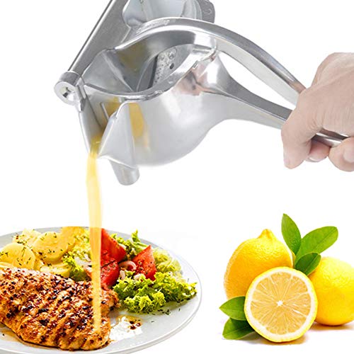 Top Rated Metal Lemon Lime Squeezer - Manual Citrus Press Juicer - Alloy Lemon Squeezer Hand Press for Grapefruits Orange